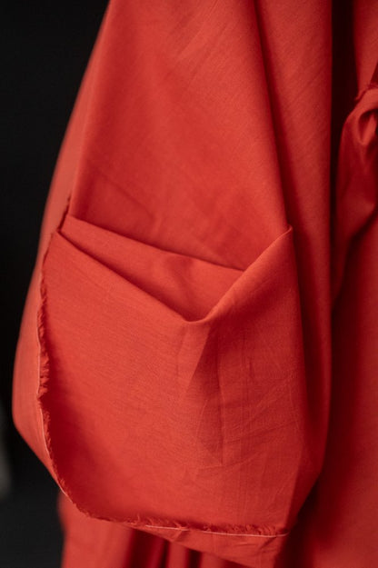 Organic Cotton Voile - Cardinal Red - Merchant & Mills