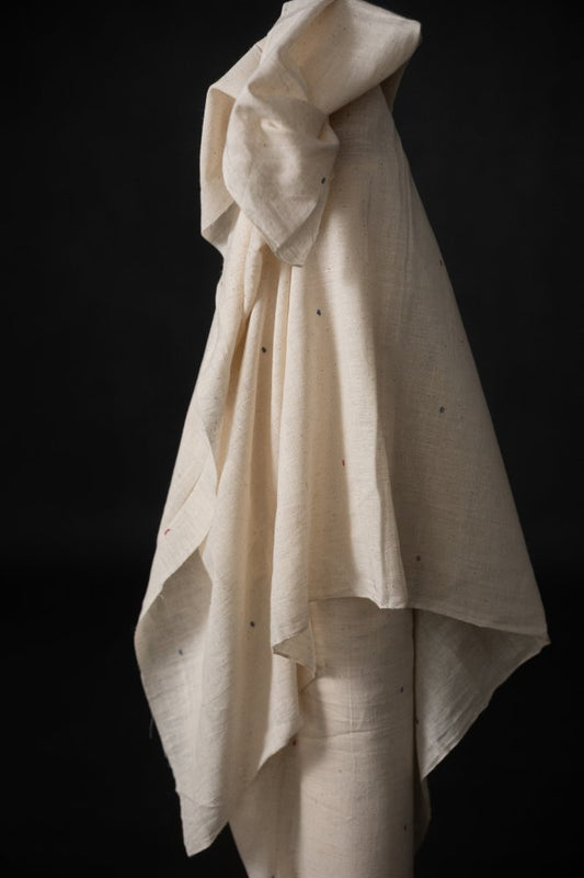 Finn Flower Extra Weft Handwoven Indian Organic Cotton - Merchant & Mills