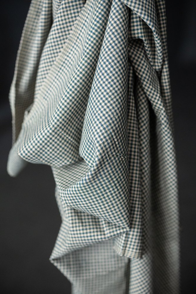 Terra Mini Gingham Handwoven Indian Cotton - Merchant & Mills