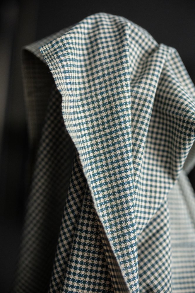 Terra Mini Gingham Handwoven Indian Cotton - Merchant & Mills