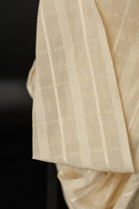Textured Check Sheer Natural Indian Cotton - Merchant & Mills
