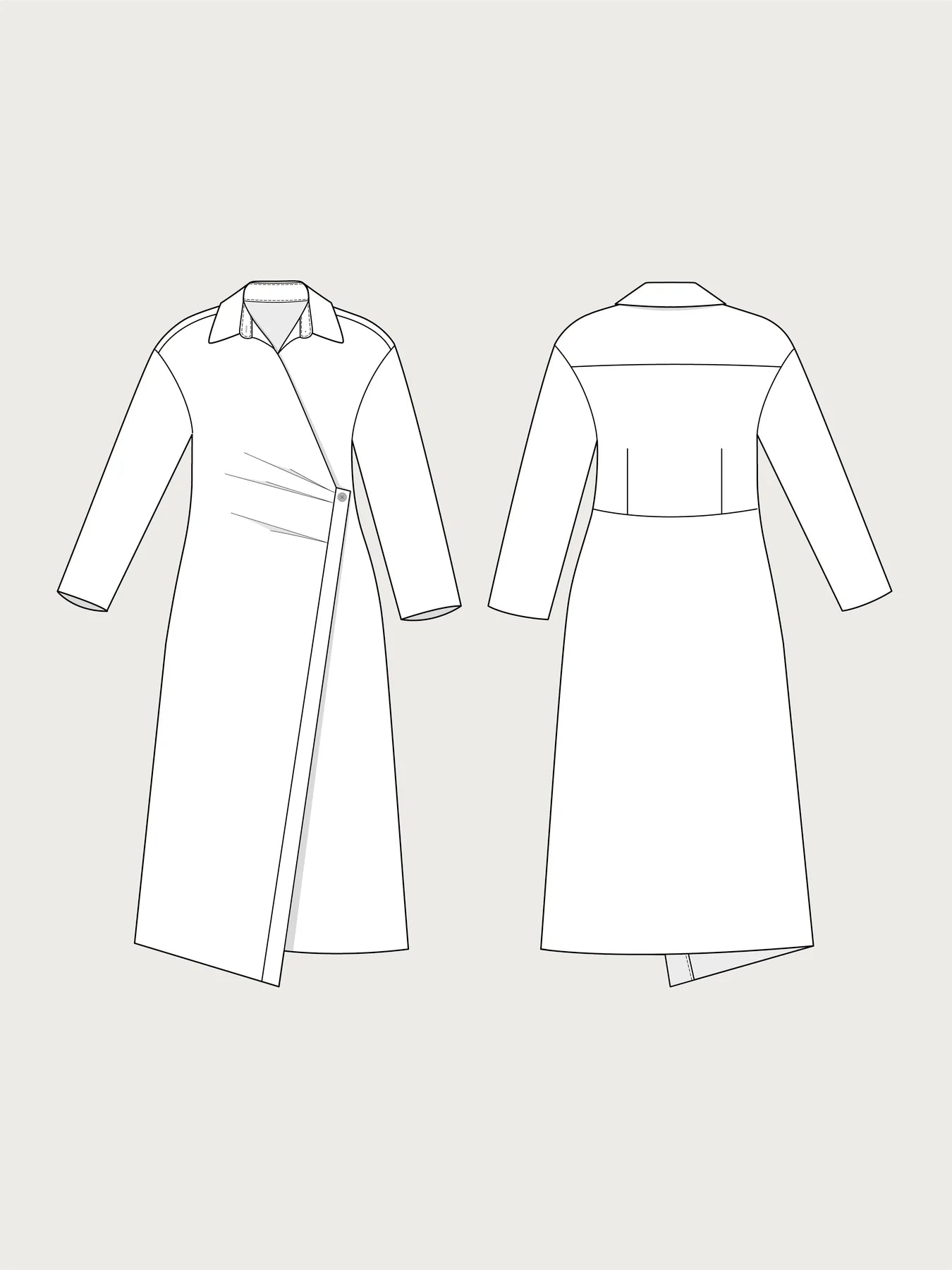 Wrap Dress Pattern - The Assembly Line