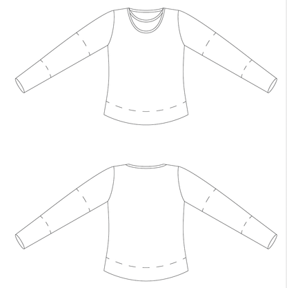 Essential Edit Top Sewing Pattern - Size Me