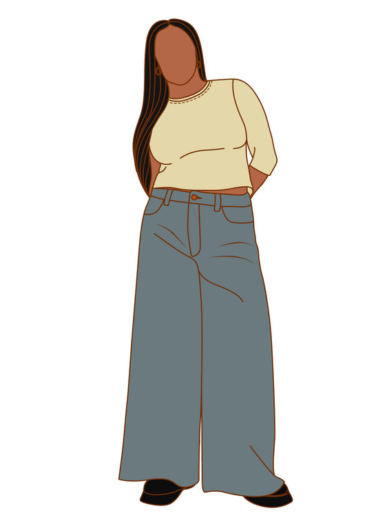 Essential Edit Top Sewing Pattern - Size Me