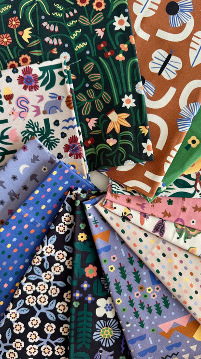 Forage - Fern Grove - Leah Duncan - Cloud 9 Fabrics - Poplin