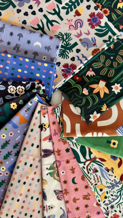 Forage - Fern Grove - Leah Duncan - Cloud 9 Fabrics - Poplin