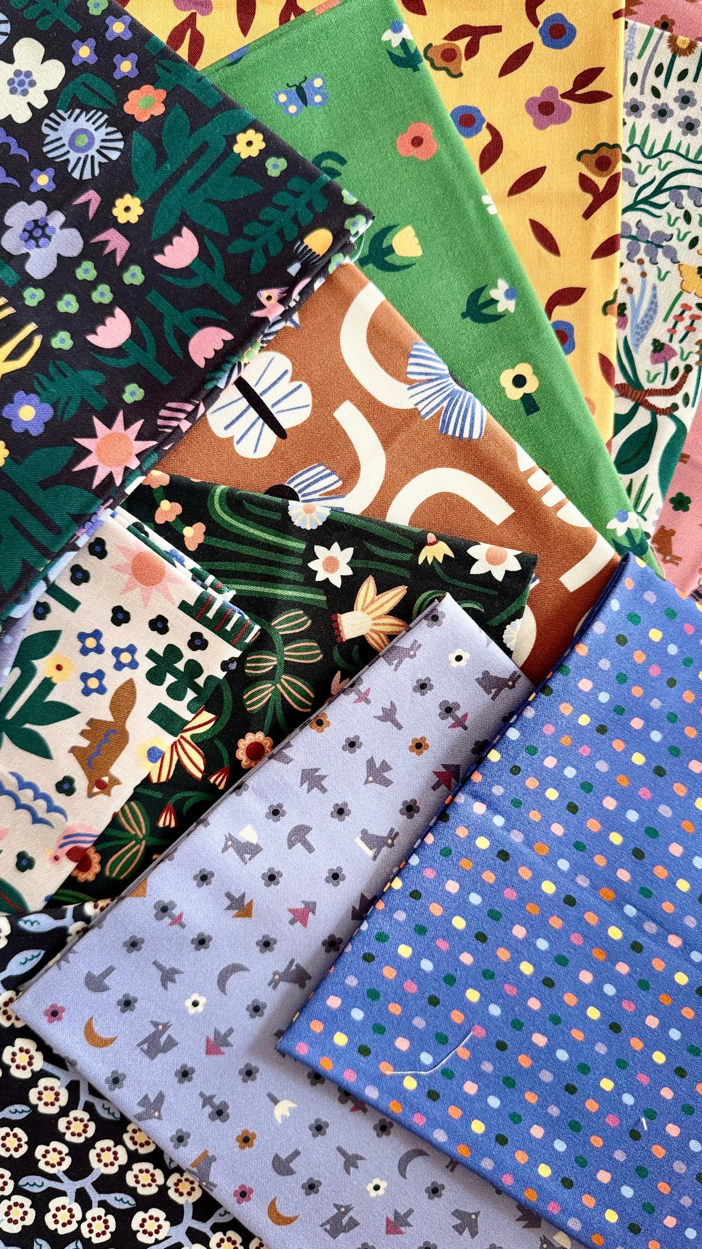 Forage - Fern Grove - Leah Duncan - Cloud 9 Fabrics - Poplin