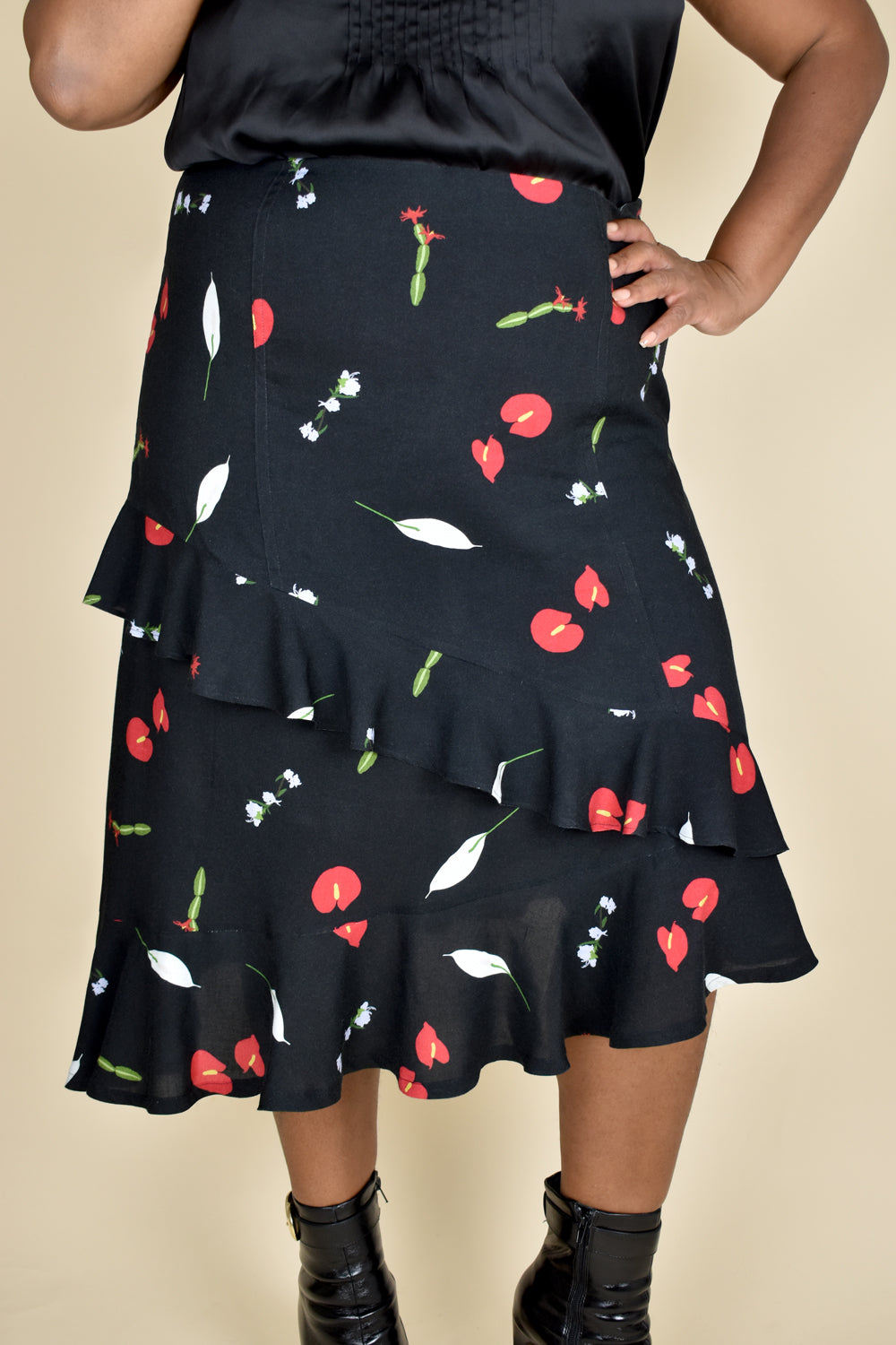 Gone Rogue Skirt Paper Sewing Pattern - Izzie