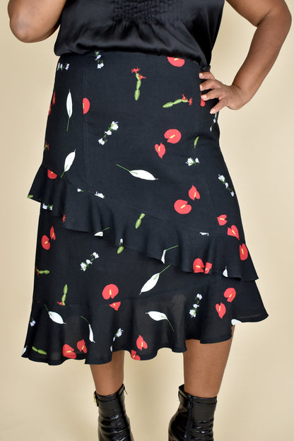 Gone Rogue Skirt Paper Sewing Pattern - Izzie