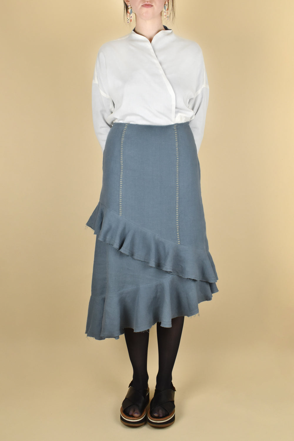 Gone Rogue Skirt Paper Sewing Pattern - Izzie
