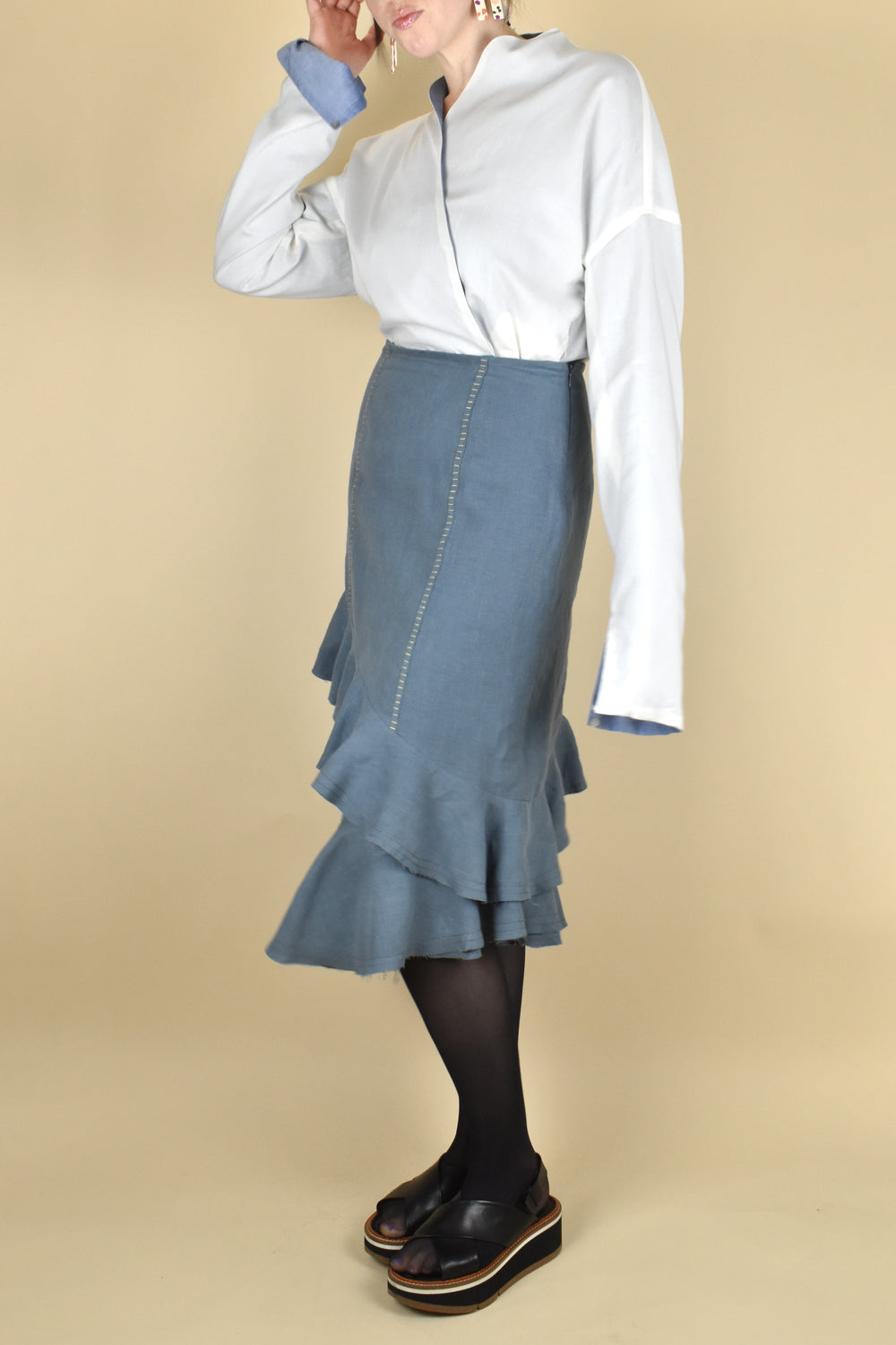 Gone Rogue Skirt Paper Sewing Pattern - Izzie