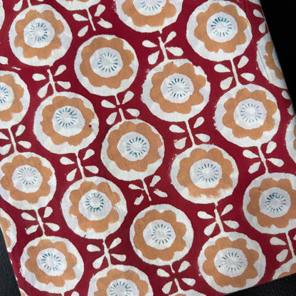 Festival Bloom - Bagru Indian Cotton Block Print