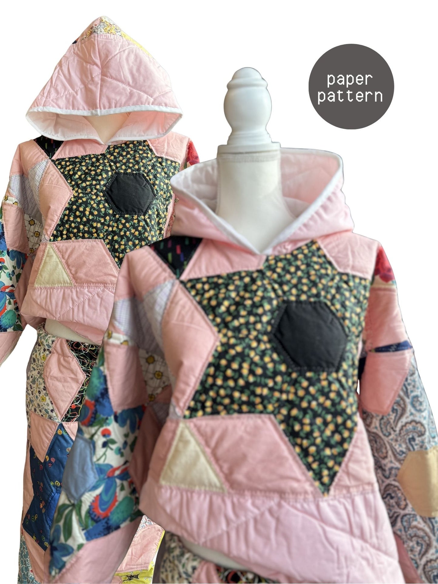 Hoodie - Paper Pattern - Hot Girl Quilting