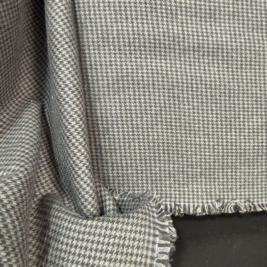 Charcoal Check Flannel - Deadstock