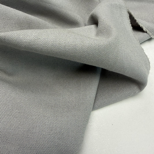 Linen + Viscose + Poly Mix - Pewter