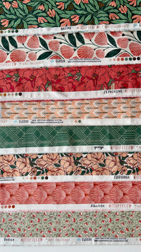 Floribunda - Rosy Deco - Amy MacCready - Cloud 9 Fabrics - Poplin