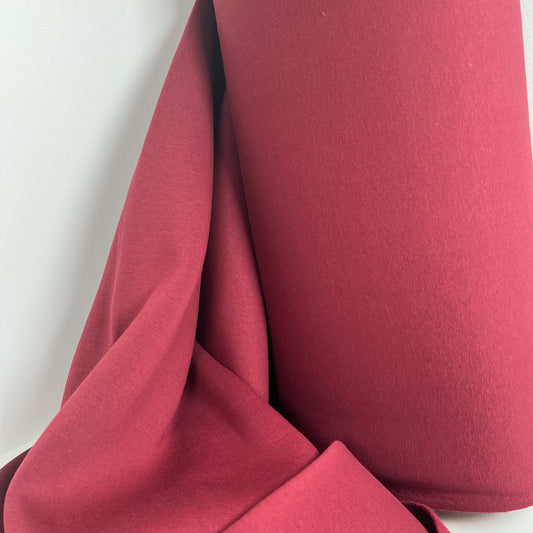 Heavy Jogging Sweat/Fleece - European Import - Oeko-Tex® - Bordeaux 2