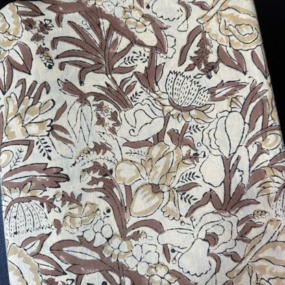 Cafe Garden - Bagru Indian Cotton Block Print