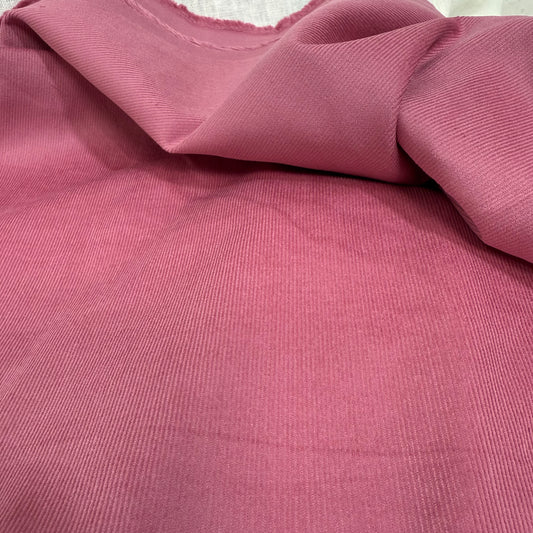 Organic Cotton 21 Wale Fine Corduroy - Dusky Rose