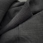 Organic Cotton Double Gauze - Black