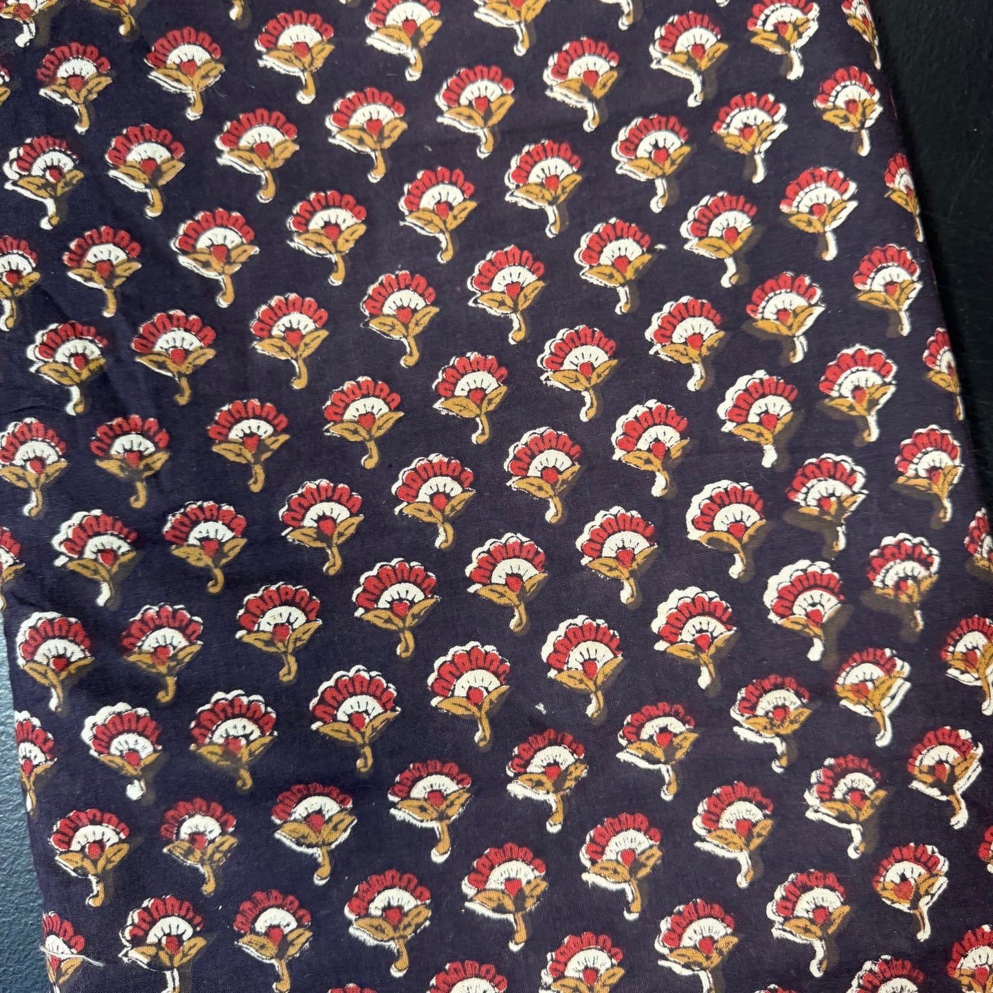 Noor Buti  - Bagru Indian Cotton Block Print