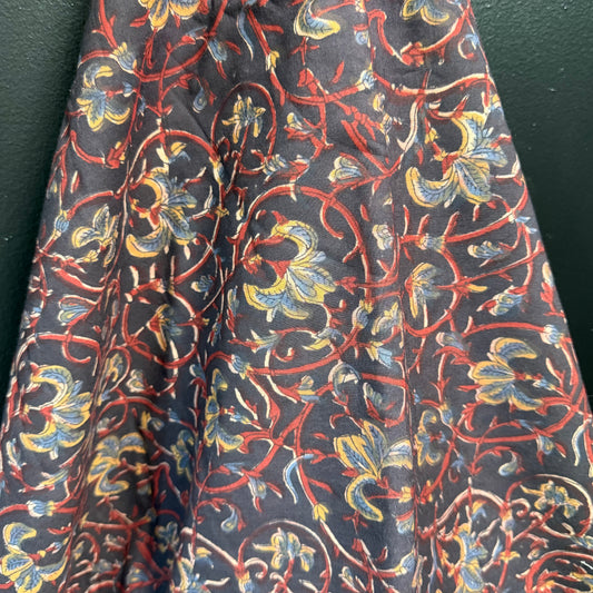 Midnight Vine - Bagru Indian Cotton Block Print