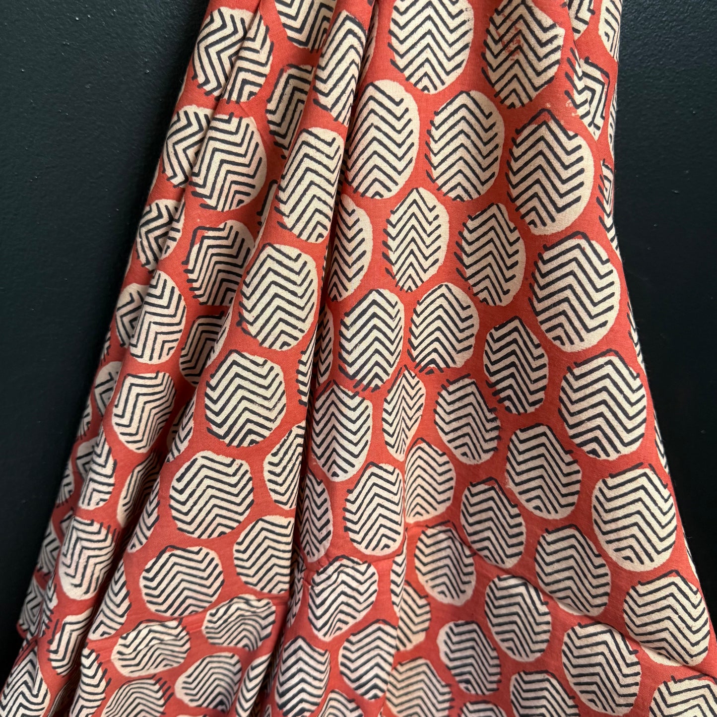 Tribal Circles - Bagru Indian Cotton Block Print