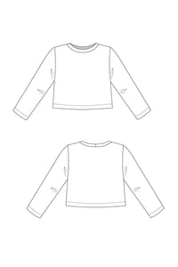 Inari Dress & Crop Tee - PDF Pattern - Named Clothing