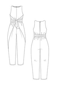 Kielo Wrap Dress and Jumpsuit - PDF Pattern - Named Clothing