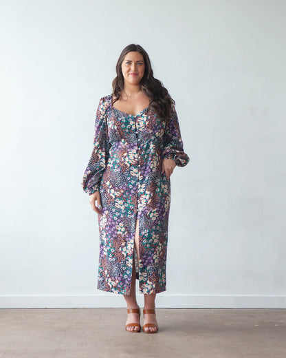 Lora Dress Sewing Pattern - True Bias