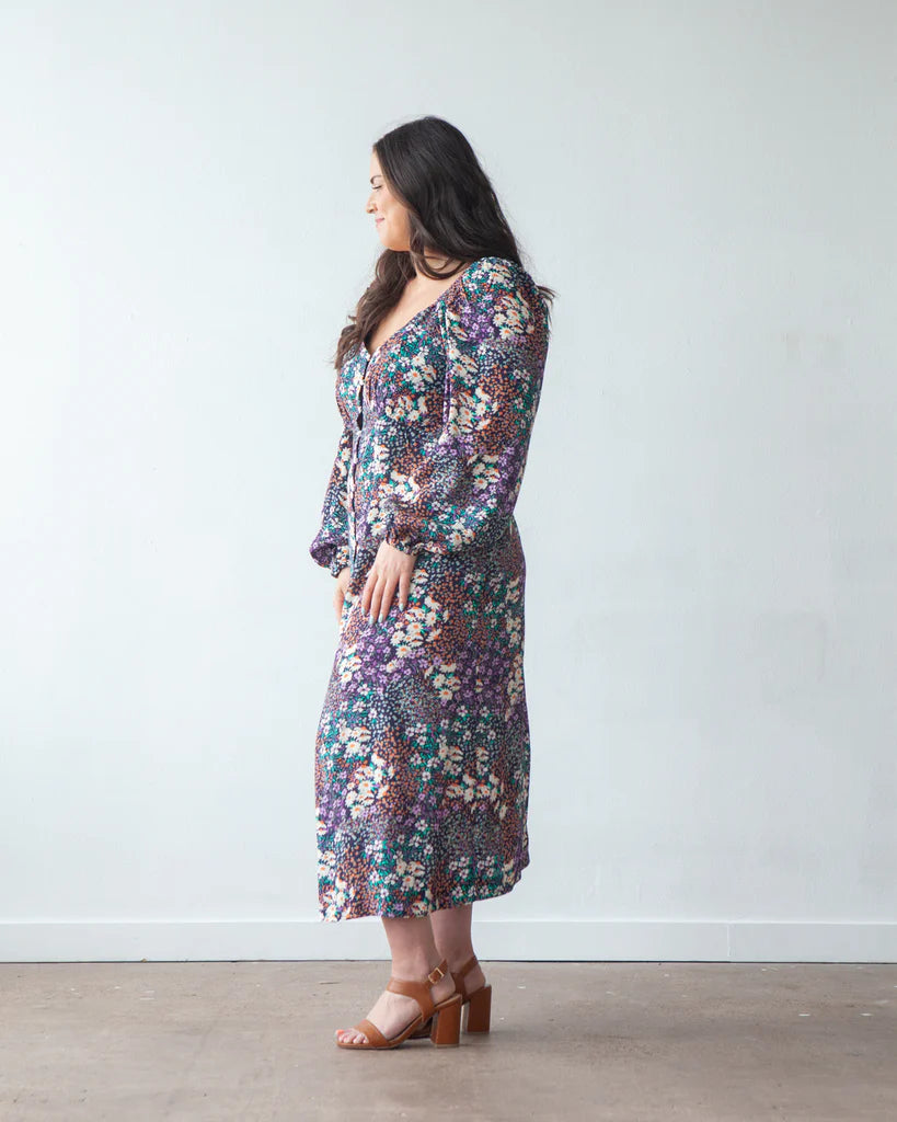 Lora Dress Sewing Pattern - True Bias