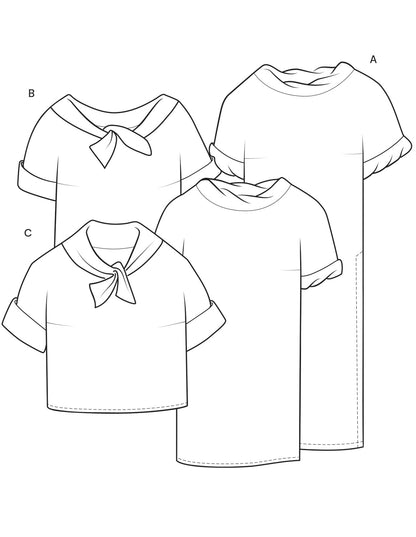 The Tunic Dress & Top - PDF Pattern - The Makers Atelier
