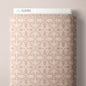 Frosted Lattice - Terracotta - Lisee Ree Designs - Midwinter Memories - Cloud 9 Fabrics - Organic Cotton Poplin