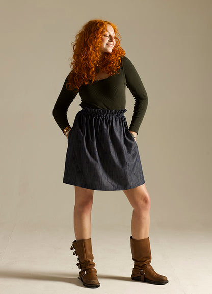 Nox Skirt - Paper Sewing Pattern - Sew Different