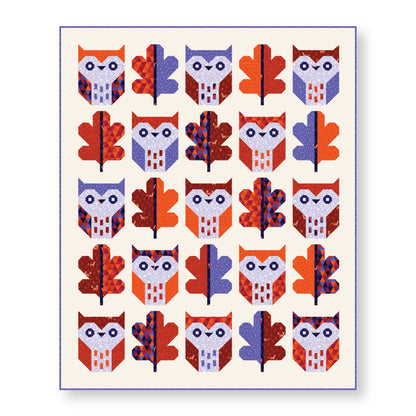 Little Fox - Red - Jojulein Design - Foxwood - Cloud 9 Fabrics - Organic Cotton Poplin