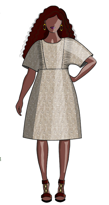 Otus Frock - Paper Sewing Pattern - Sew Different