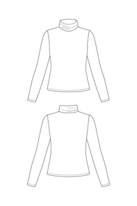 Paola Turtleneck Tee - PDF Pattern - Named Clothing