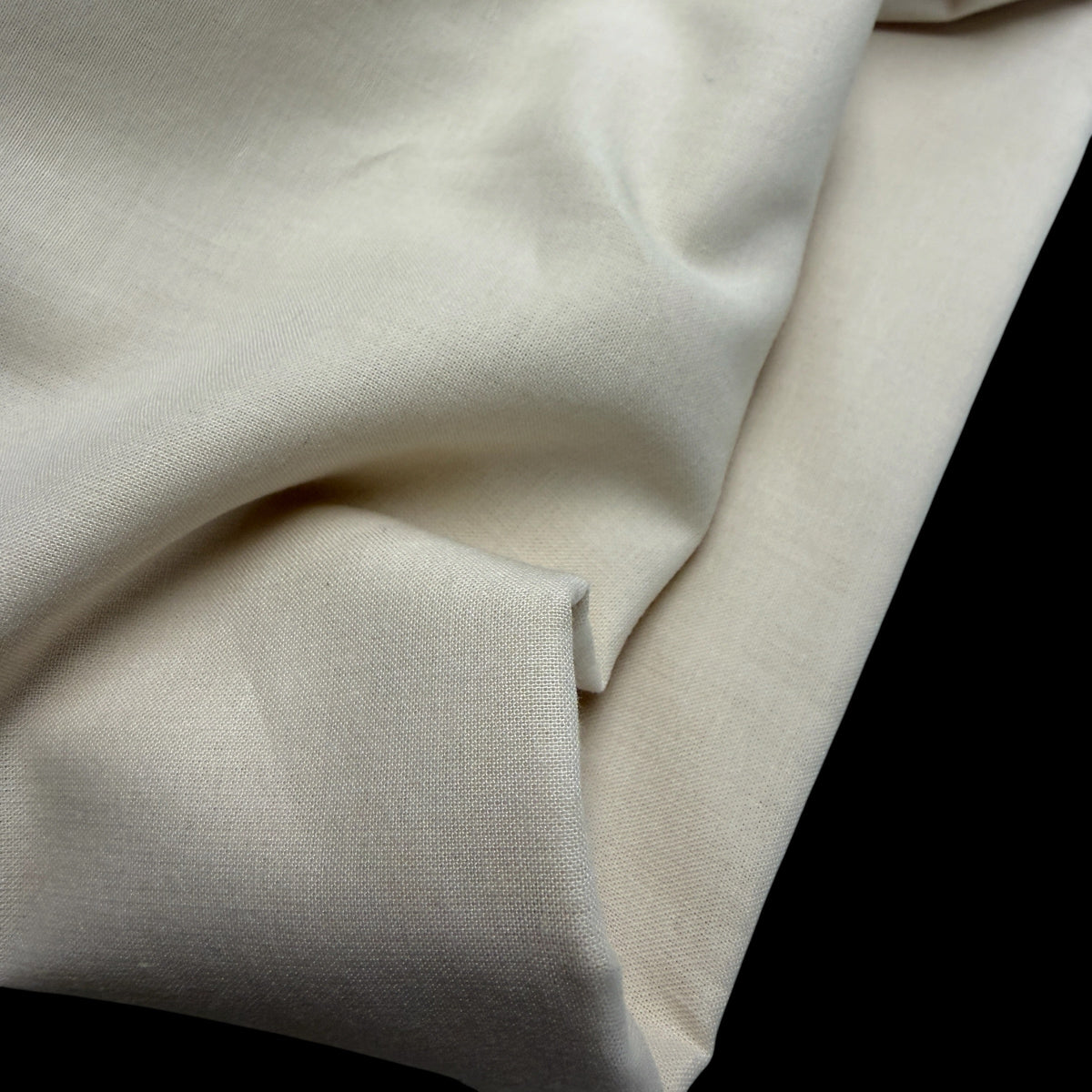 Organic Cotton Voile - 75 gsm - Natural Ivory