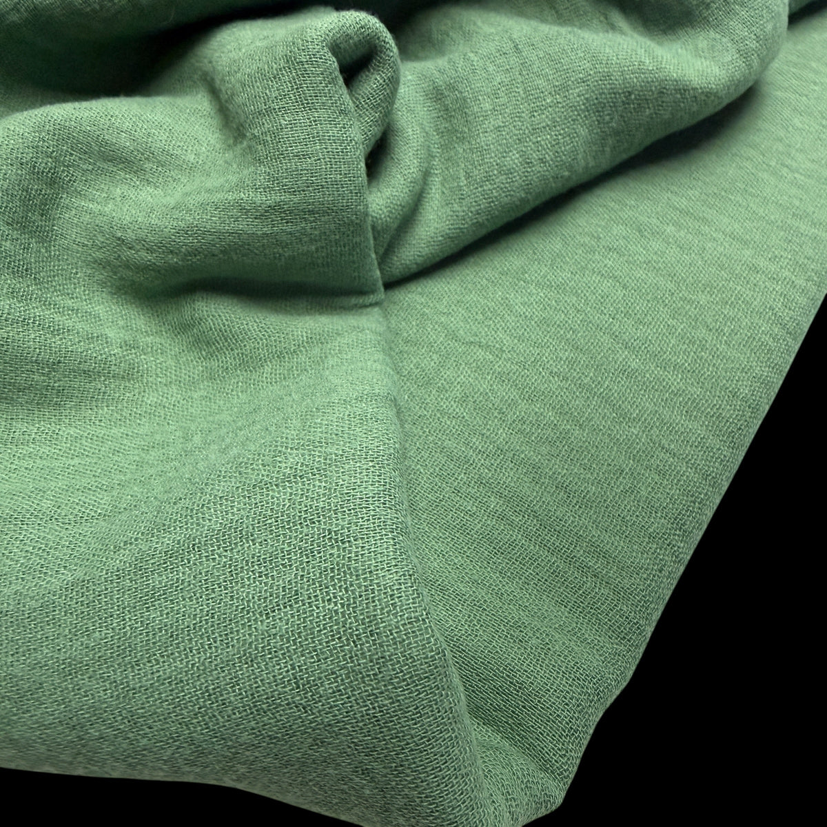Organic Cotton Double Gauze - 120 GSM - Sage Mist