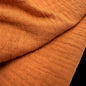 Organic Cotton Double Gauze - 120 GSM - Pumpkin