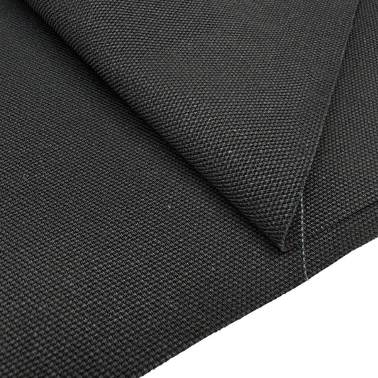 Water Repellent Heavy Duty Canvas/Duck - Black (Deadstock)