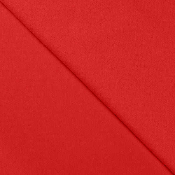 Red 150 - European Import - Brushed Stretch French Terry