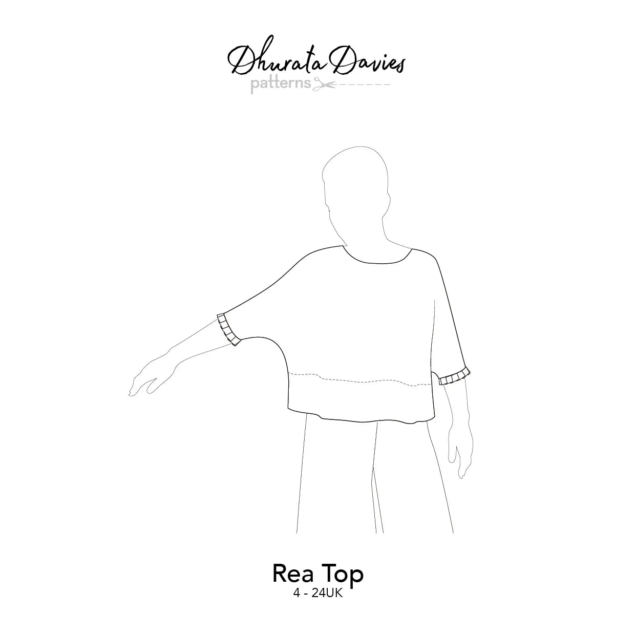Rea Top Sewing Pattern - Dhurata Davies