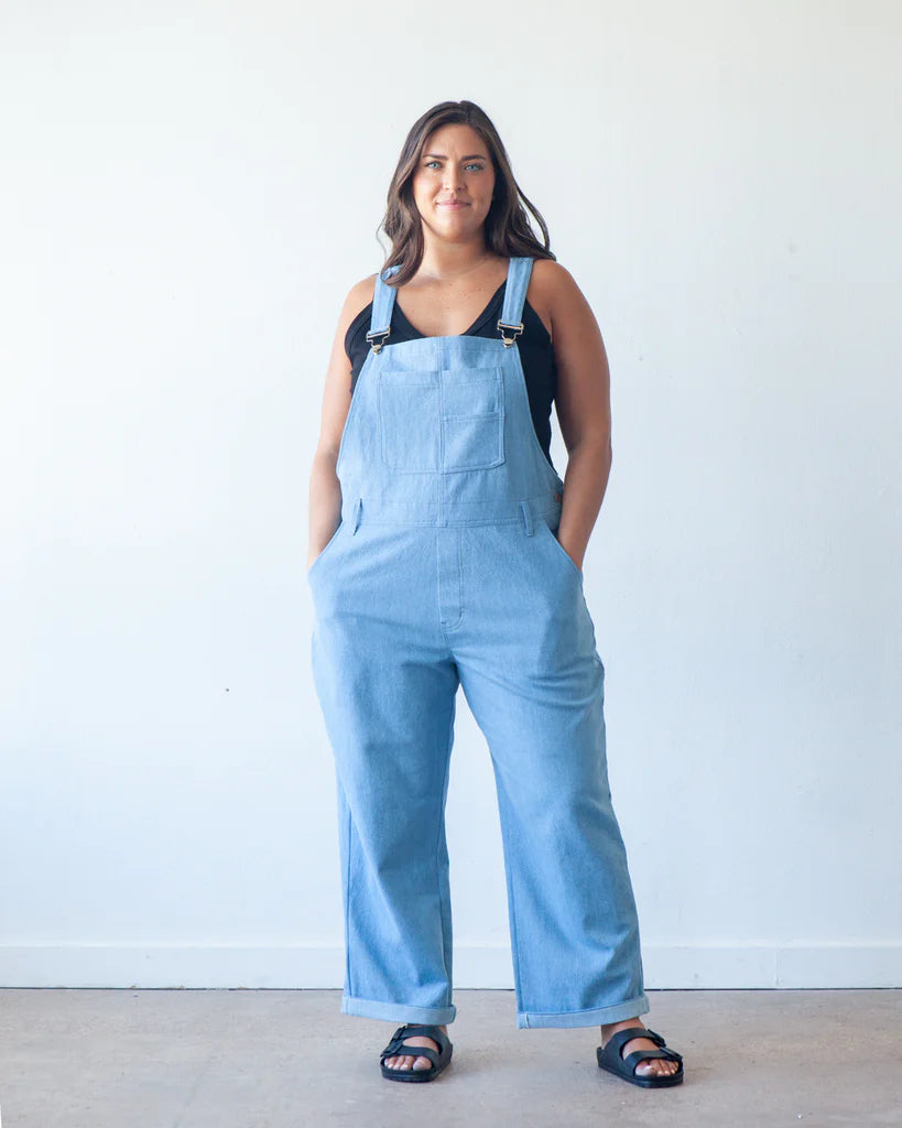 Riley Overalls Sewing Pattern - True Bias