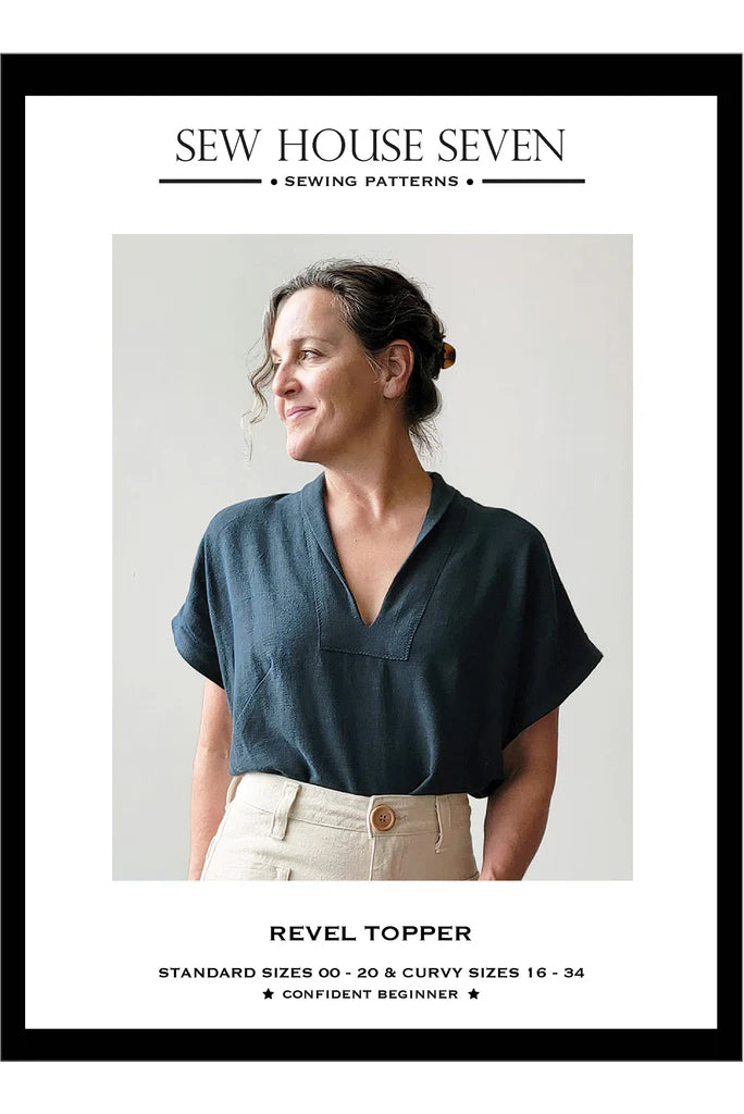 Revel Topper Sewing Pattern - Sew House Seven
