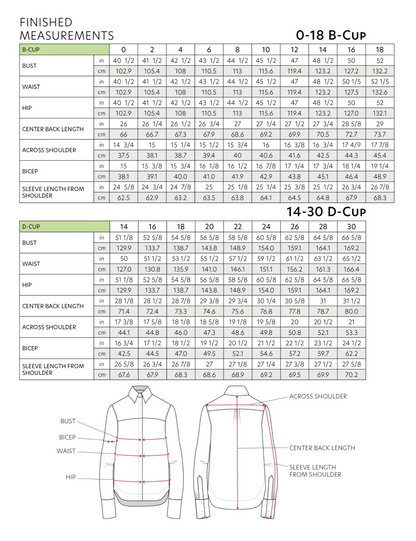 MVP BD Shirt Paper Sewing Pattern - Izzie