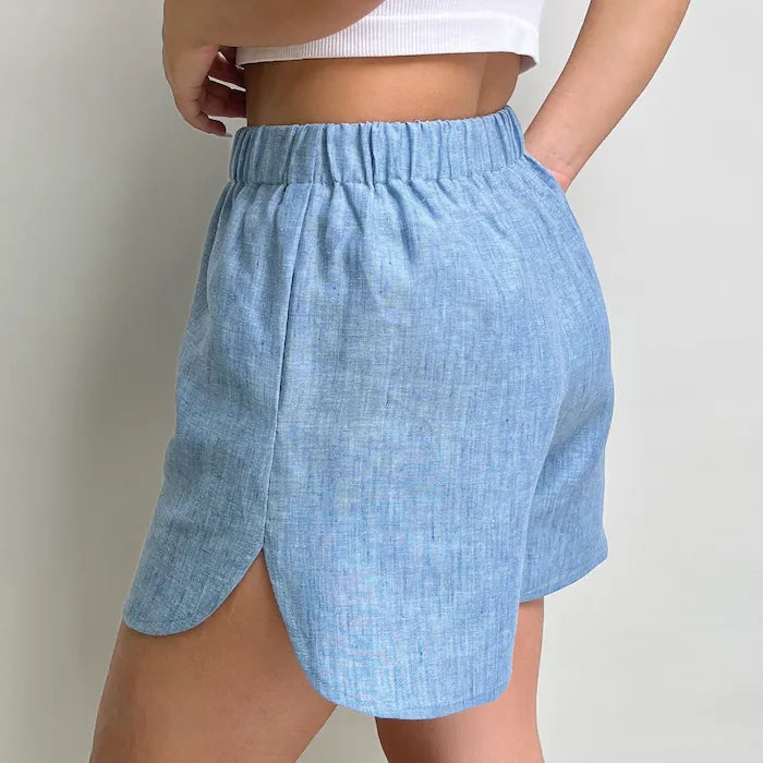 The Portland Shorts Paper Sewing Pattern - Maven Sewing Patterns