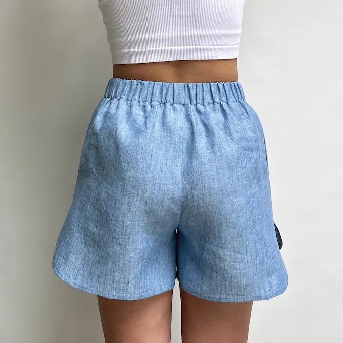 The Portland Shorts Paper Sewing Pattern - Maven Sewing Patterns