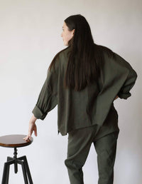The Lounge Shirt - PDF Pattern - The Makers Atelier