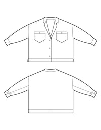 The Lounge Shirt - PDF Pattern - The Makers Atelier